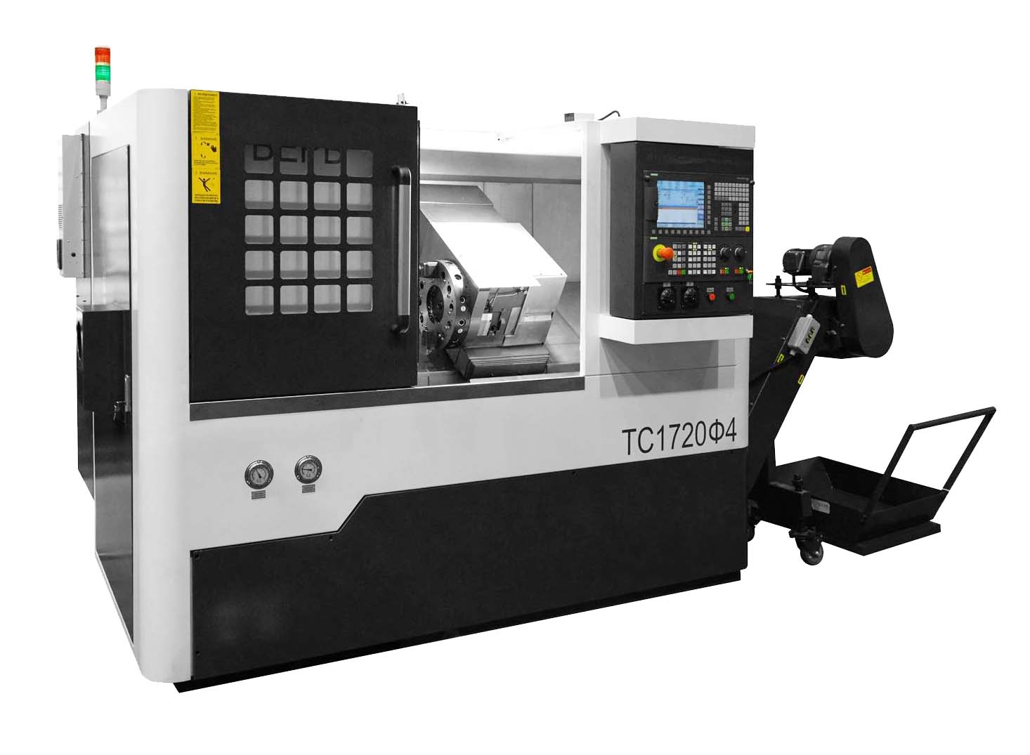 Загальний вигляд токарного верстата з ЧПУ ТС1720ф4 ТС1720ф4 Загальний вигляд токарного верстата з ЧПУ